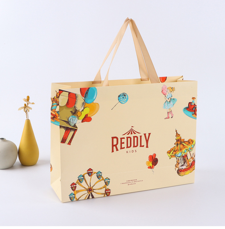 Disposable Shopping Gift Paper Packaging Bag--YL-BAG0016
