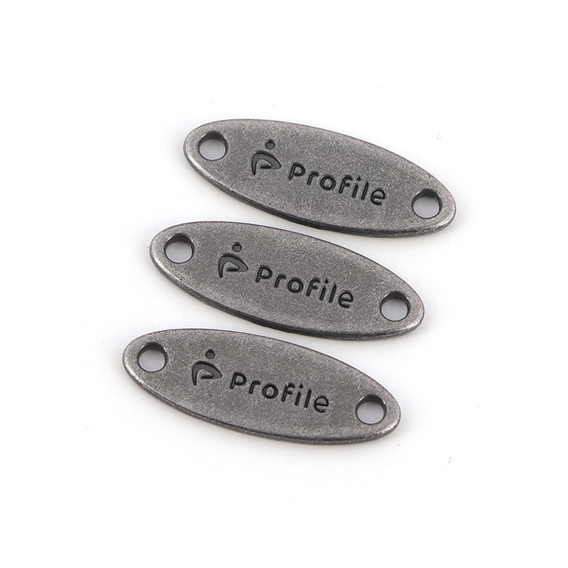 High Quality Custom Brand Name Letter Engraved Plate Tag--YL-ACC0003