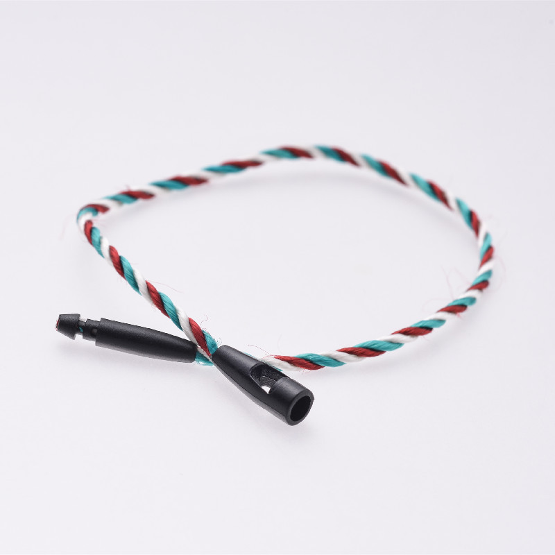 Wholesale Polyester Garment Cord Hang Tag Fastener Plastic Seal Lock String- YL-HT0007