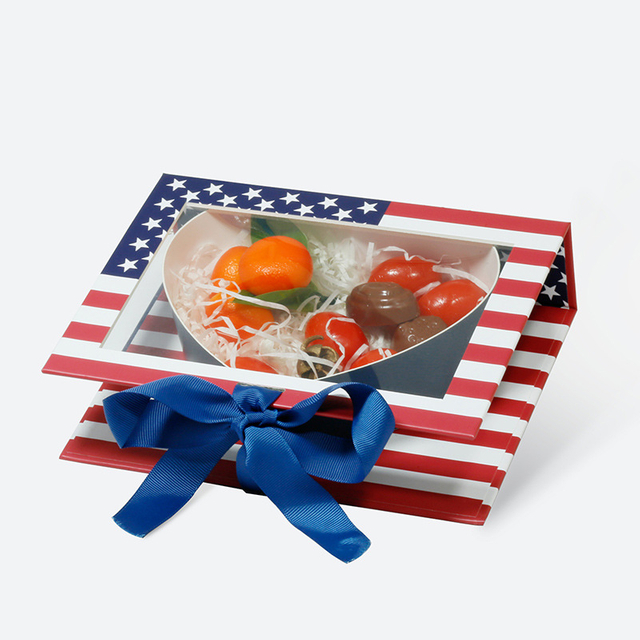 Square White Square Heart Shaped Gift Box-YL-Box0014
