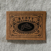 Custom Logo Leather Patch--LPAT0012
