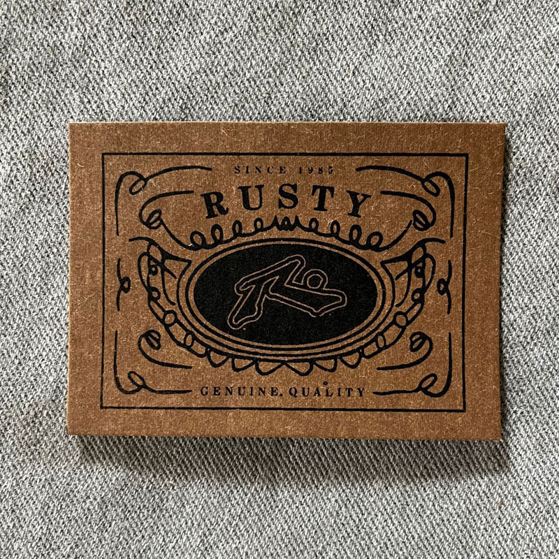 Custom Logo Leather Patch--LPAT0012