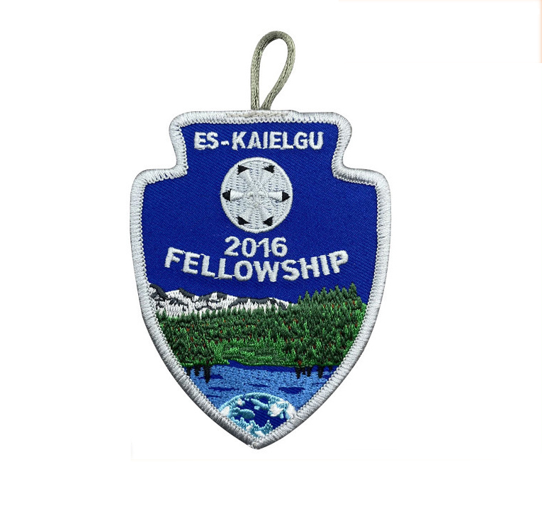 Oval Shape 3D Embroidery Tags--YL-EPAT0003