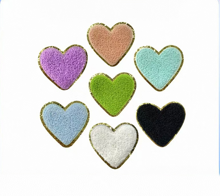 High Quality New Elegant Decorative Embroidery heart Patch--YL-EPAT0020