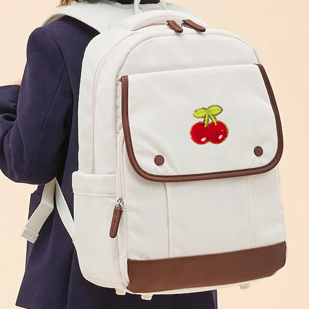Wholesale 3d Cherry Embroidered Patches--YL-EPAT0025