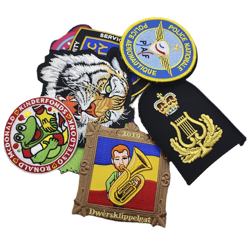  Eastern Star Embroidered Patch Custom Stick-on Embroidered Patch--YL-EPAT0007
