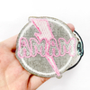  Sew-on Big Size Letters Towel Patches--YL-EPAT0027