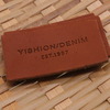 High Quality Custom Soft Genuine Leather Logo Embossed Tag Patches--LPAT0027