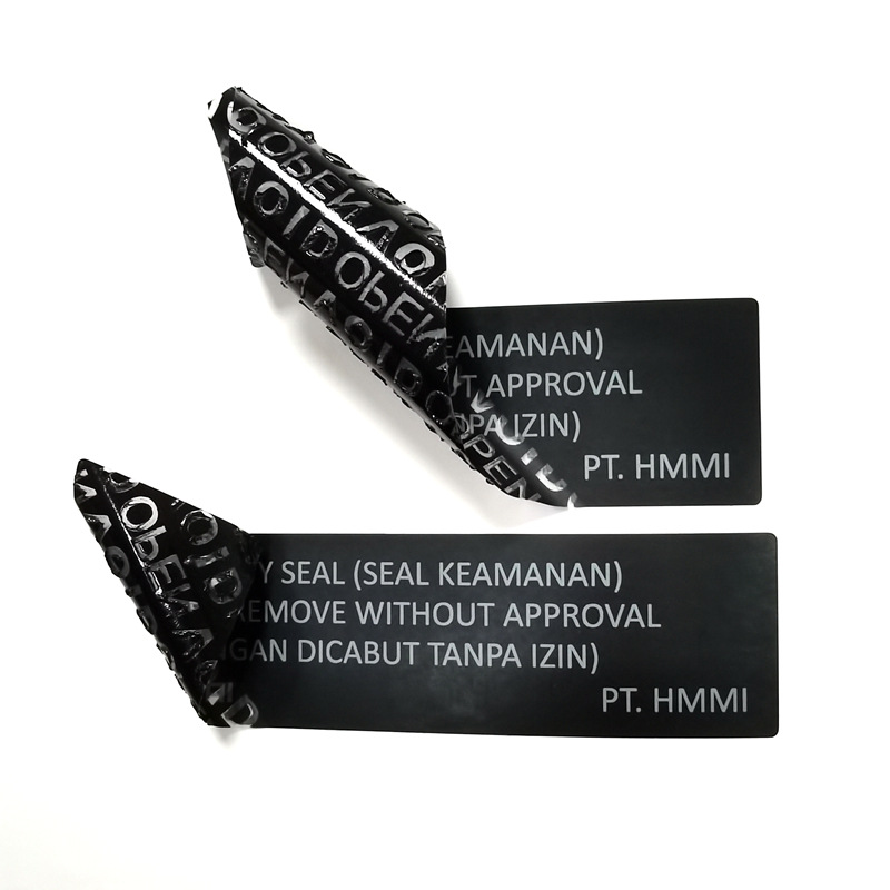Strong Adhesive Tamper Proof Sticker -YL-PL0008