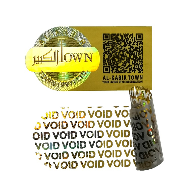 VOID OPEN Security Sticker Seal PET Tamper Evident Label -YL-PL0009
