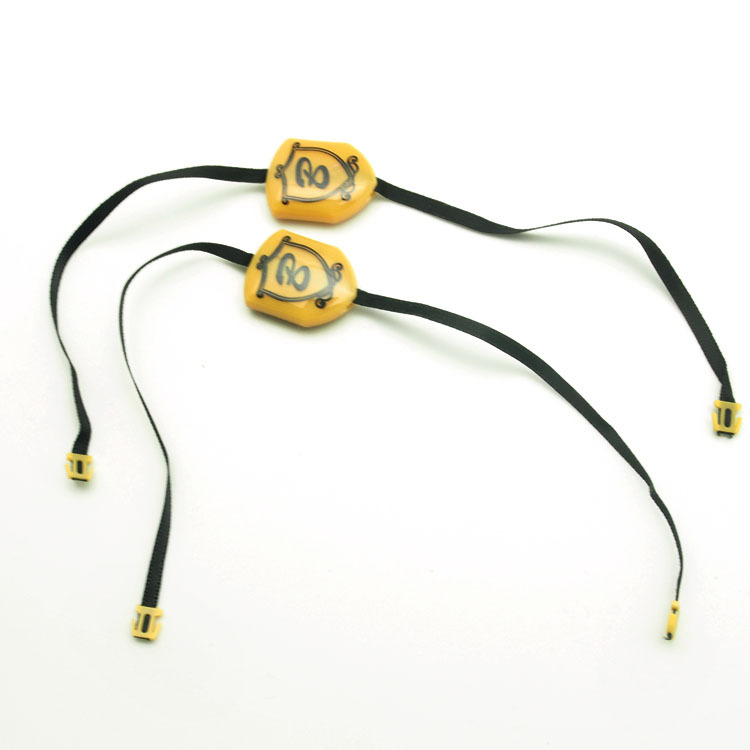 Garment Accessories Embossed Brand Name Plastic String- YL-HT0017