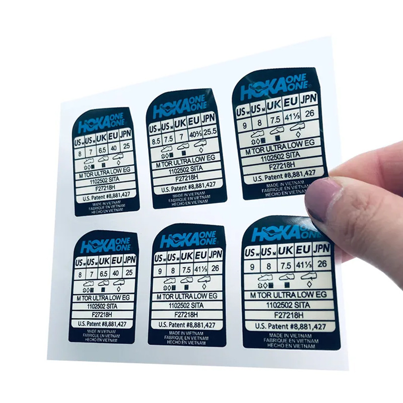 Neck Label Logo Heat Transfer Label Printing for T-Shirts - YL-HL0002