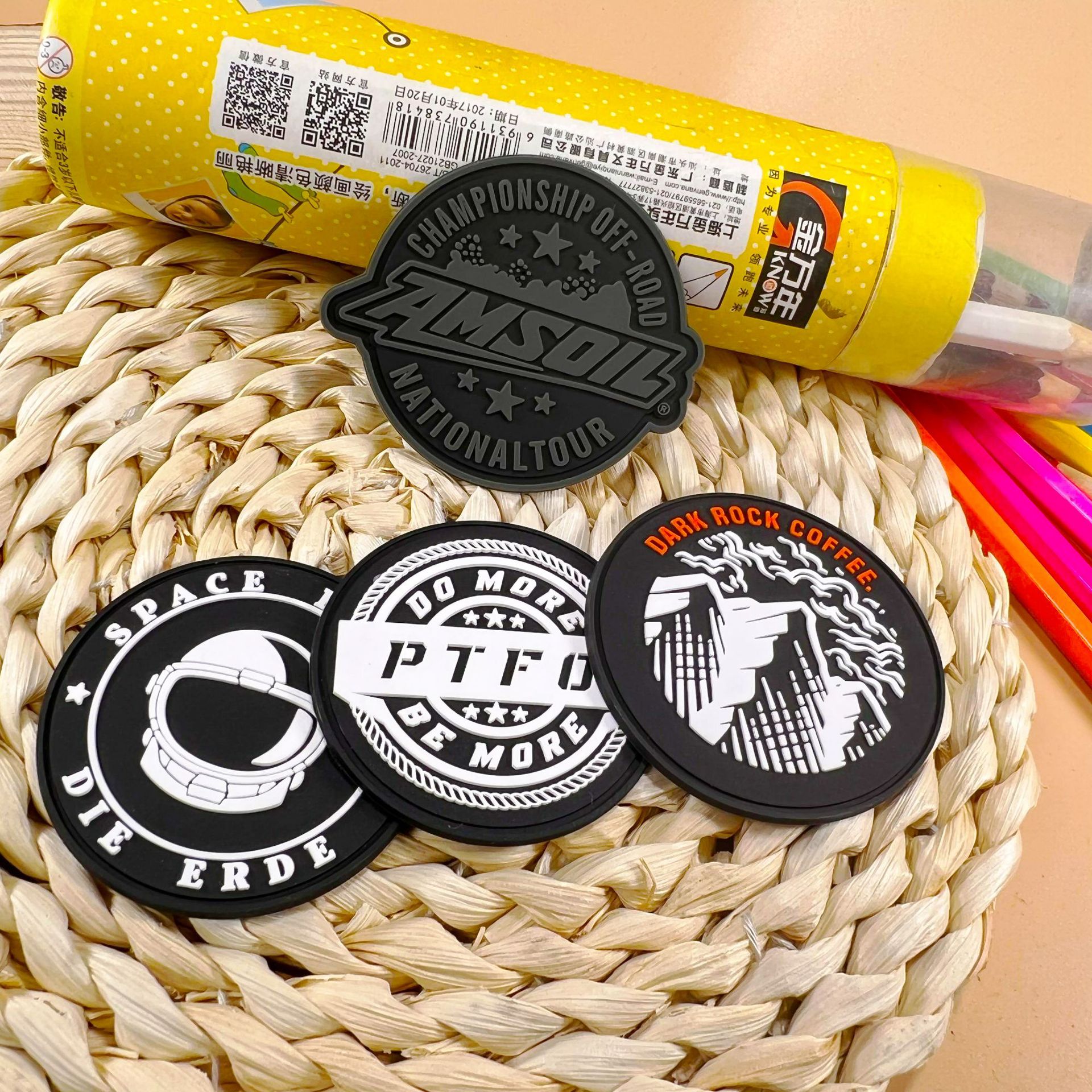 Custom PVC patches for hats-YL-PAT0012