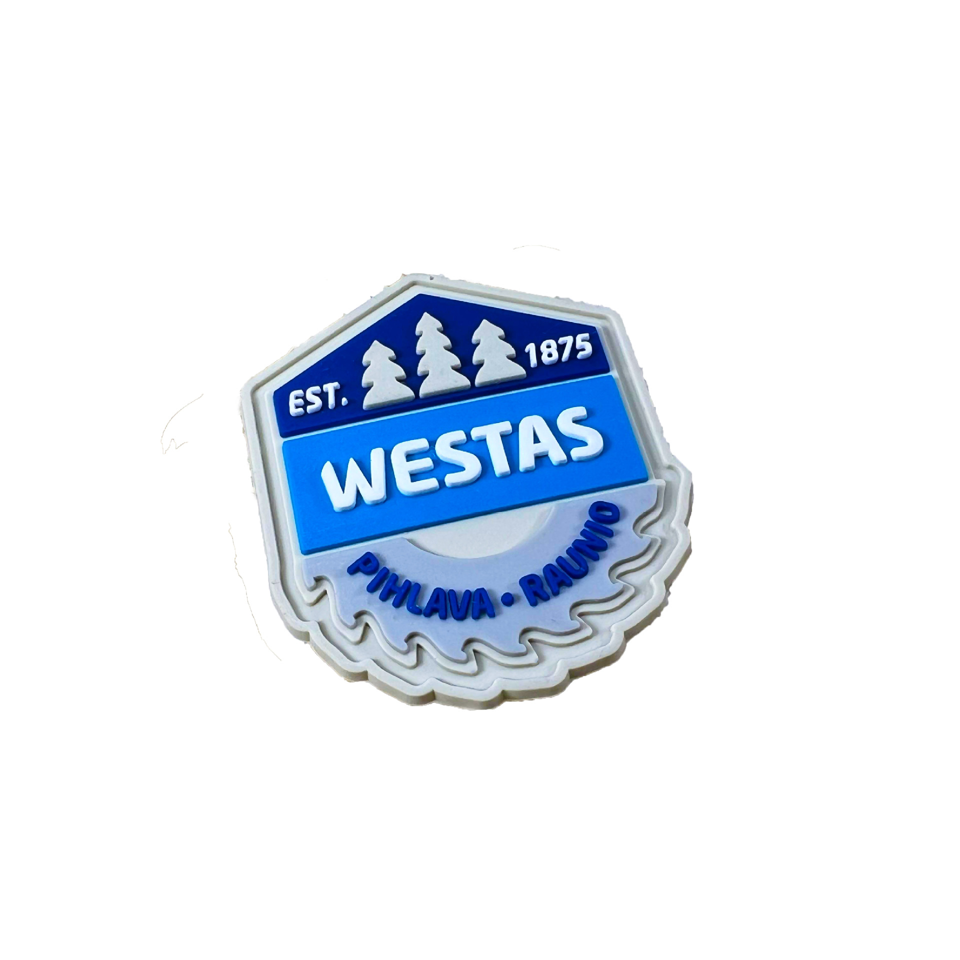 Best Silicone PVC Badge for Clothing-YL-PAT0011