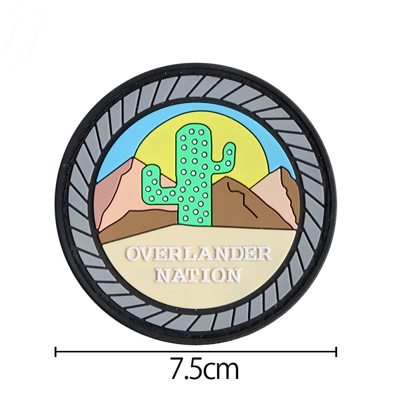 Hot Sale Rubber Label Silicone Patch -YL-PAT0028