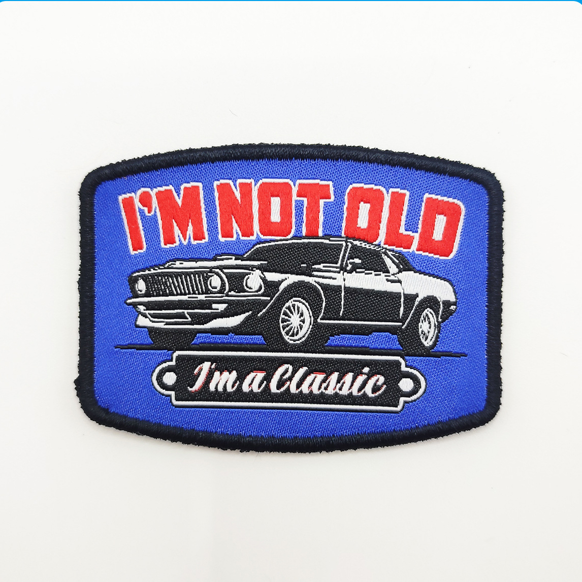 Customized Private Logo Woven Badge--YL-WL0034