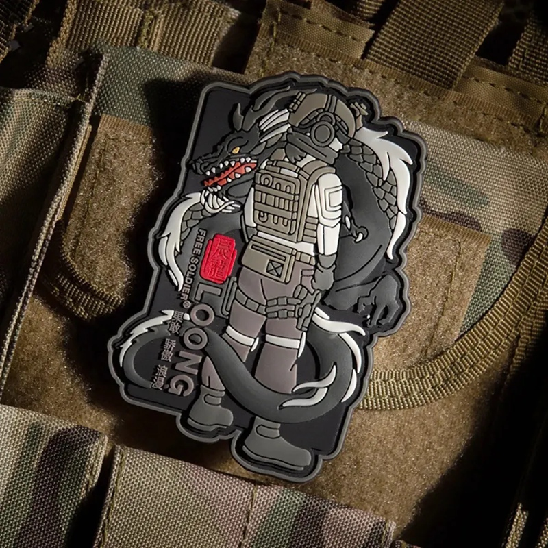 Silicone Patch-Rubber Badge