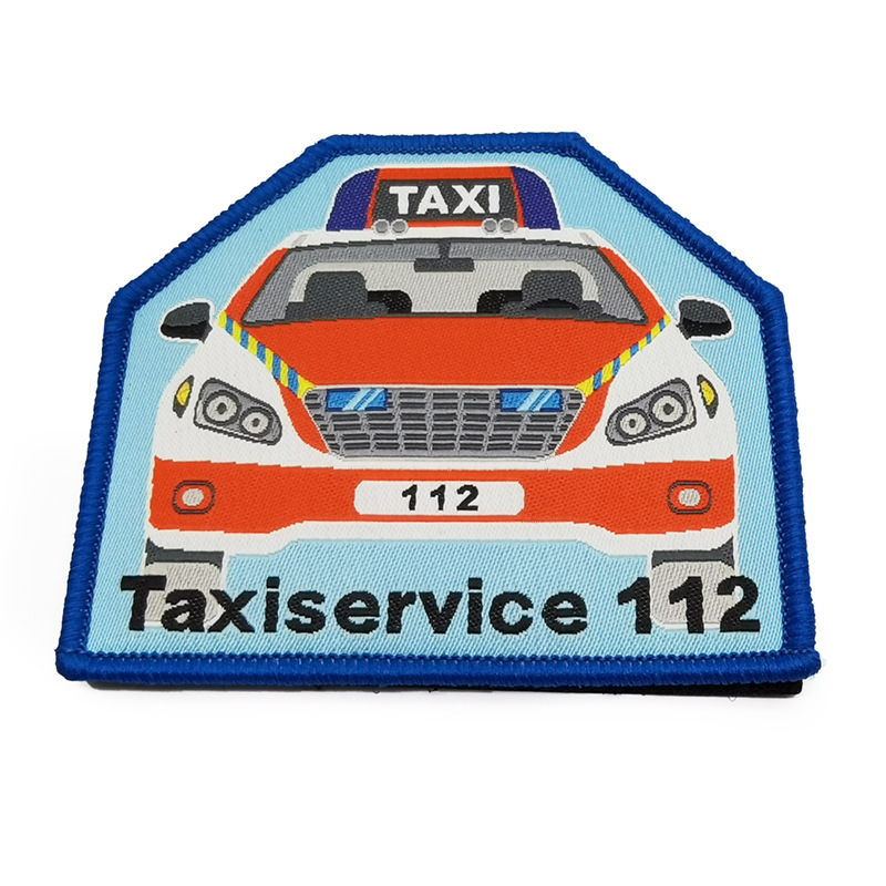 Clothing Woven 3D Embroidery Hook and Loop Woven Patches--YL-WL0006