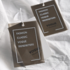 Clothing Security Tag Rfid Tags Clothes Hanging Paper Christmas Hang Tag