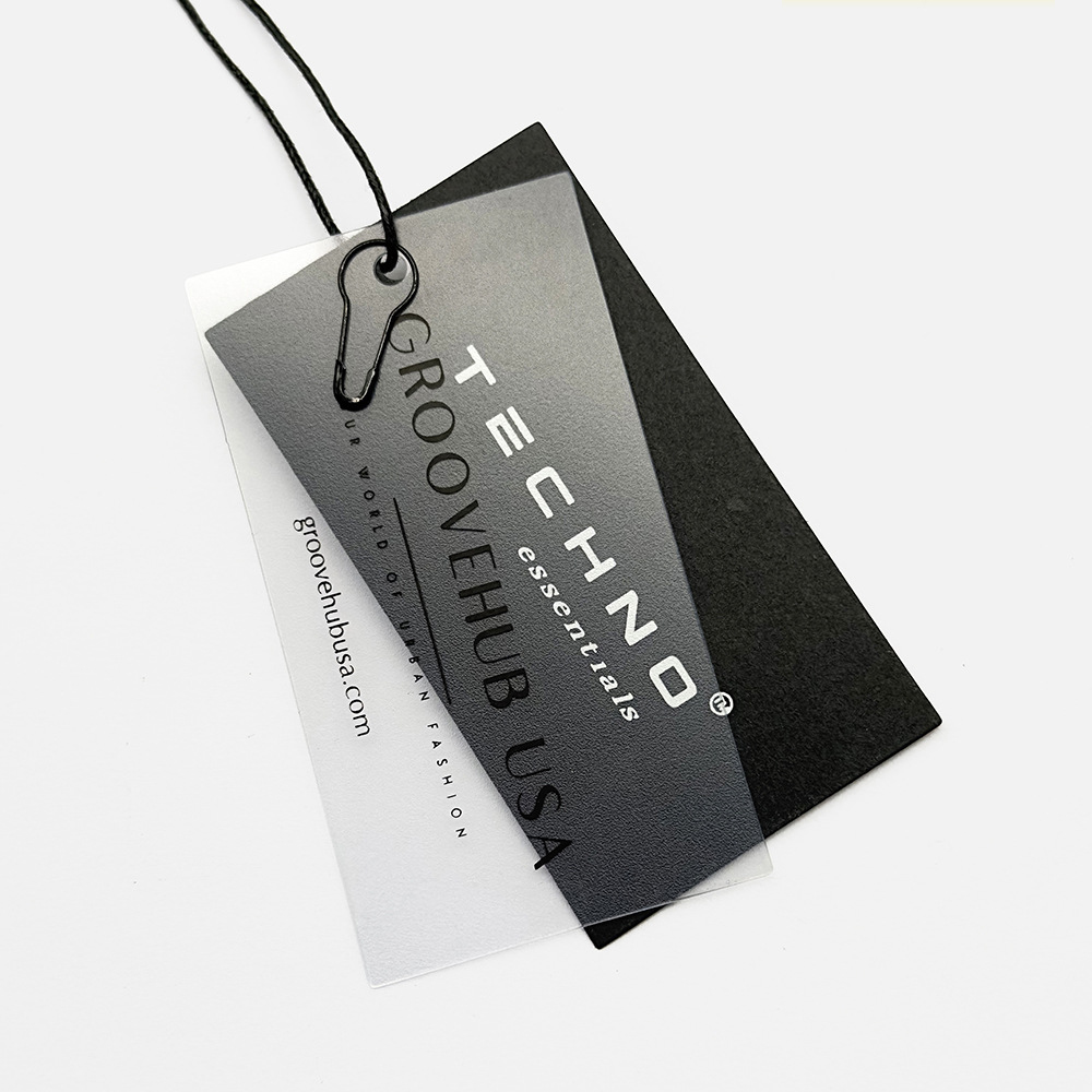 Custom Logo Printing Hangtags High-end Brand Clothing and Collar Special Paper Label Embossed Clothing Hang Tag for Clothes