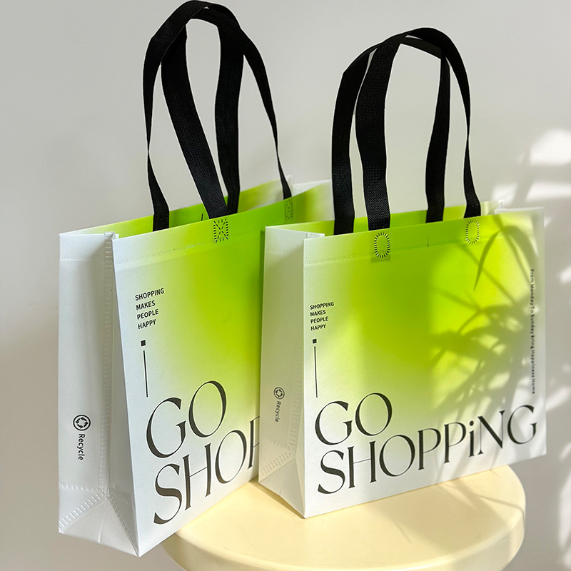 Custom Printing Recycled Non-woven Gift Shopping Bags- YL-FP0006