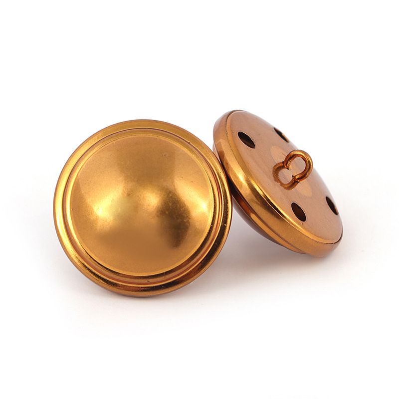 Fancy Vintage Alloy Nickel Round Metal Shank Buttons --YL-ACC0016