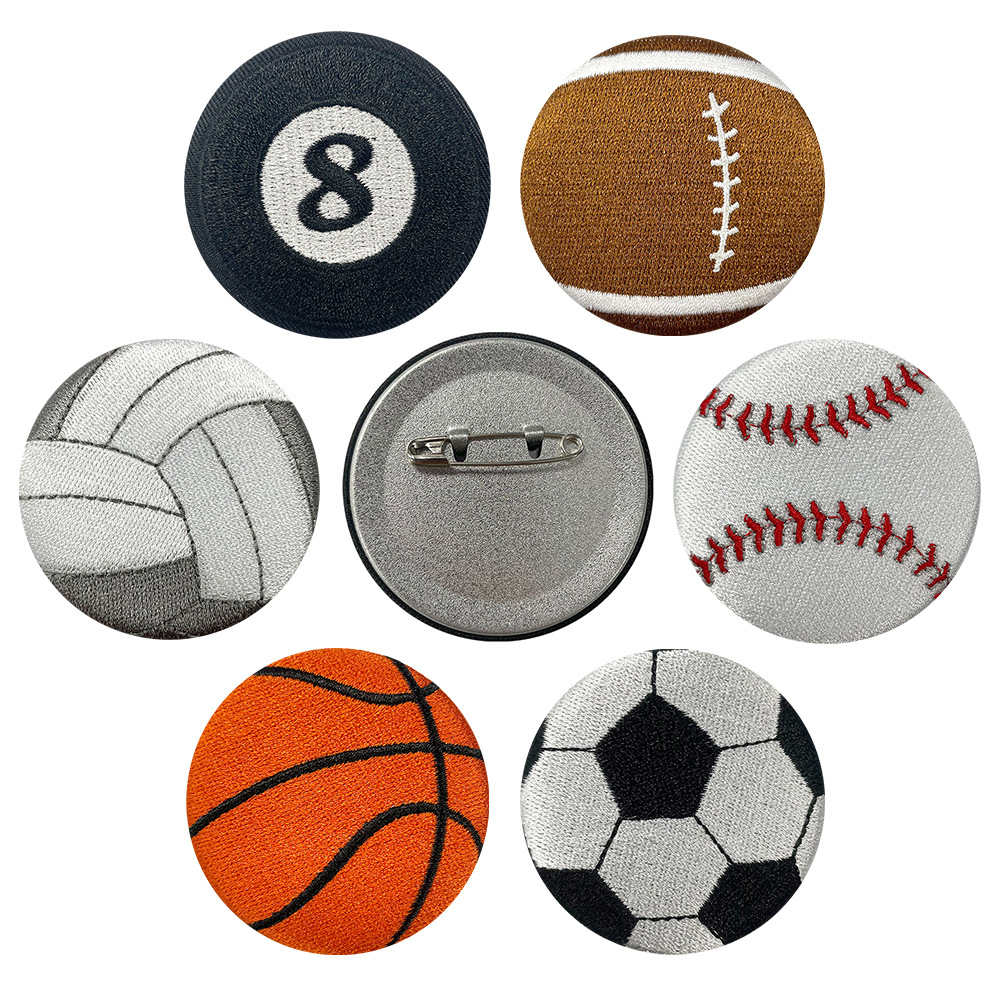 Fashion Ball Sports Logo Patch --YL-EPAT0038