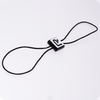 3D Embossed Brand Name Logo Plastic Hang Tags String Locks - YL-HT0007