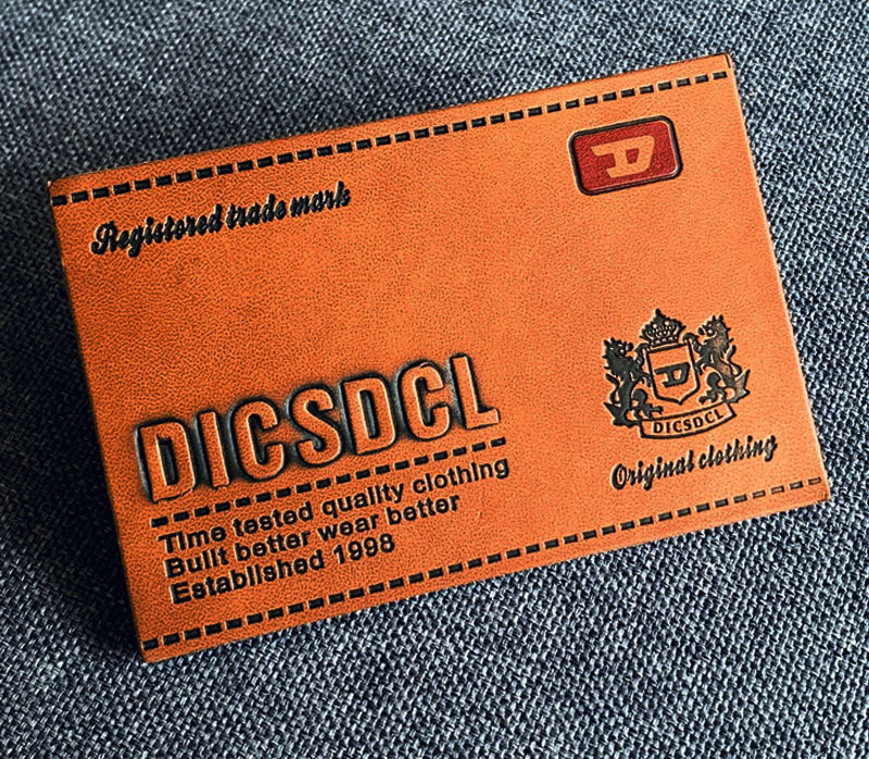 Custom Logo Leather Patch--LPAT0012