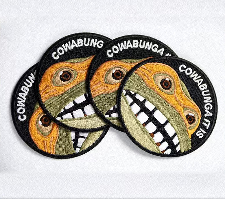 Custom 100% Embroidered Logo Patches--YL-EPAT0013