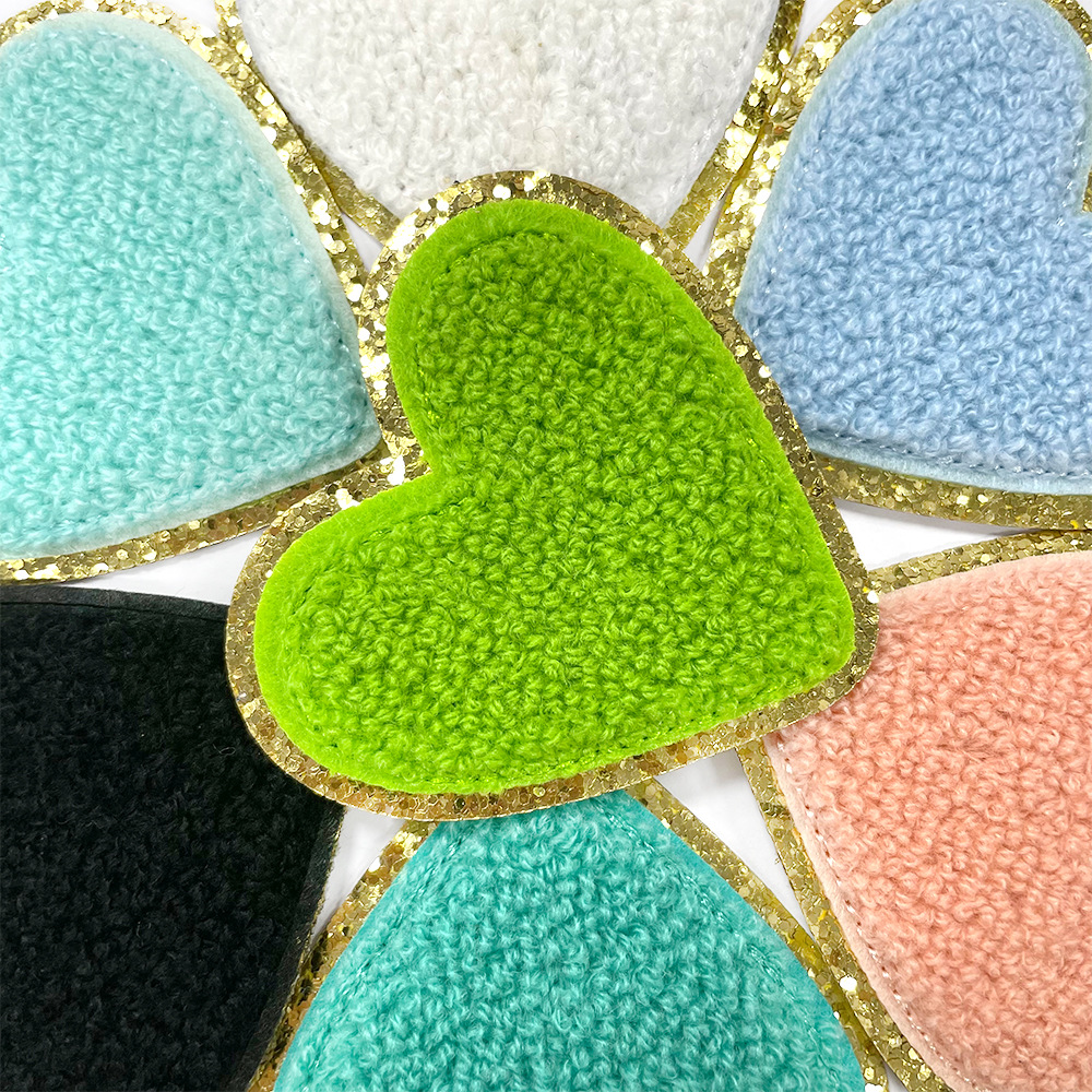 High Quality New Elegant Decorative Embroidery heart Patch--YL-EPAT0020