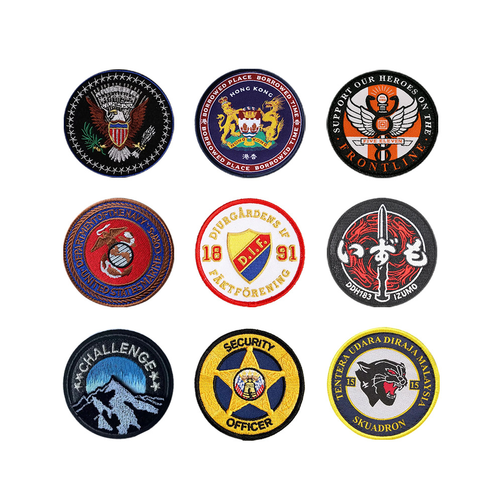 Custom Design Personalized Woven And Embroidery Patches--YL-EPAT0016