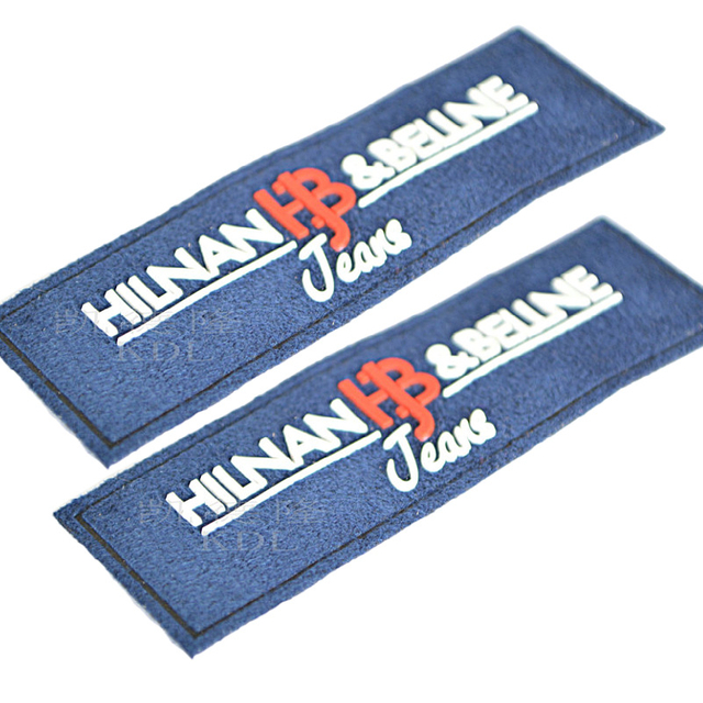 Garment Accessories Embossed Custom Logo Clothes -LPAT0033