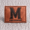 Custom Embossed Jeans Leather Patch Label --LPAT0025