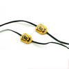 Garment Accessories Embossed Brand Name Plastic String- YL-HT0017