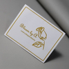 Woven hem label tags for clothing - YL-WL0004