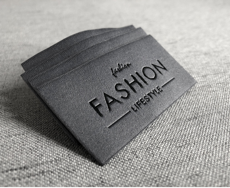 Woven hem label tags wholesale - YL-WL0006