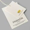 Best custom hang tags for clothing wholesale YL-HT0019-SS