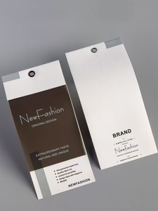 Custom hang tags for clothing manufacturers YL-HT0015-SS