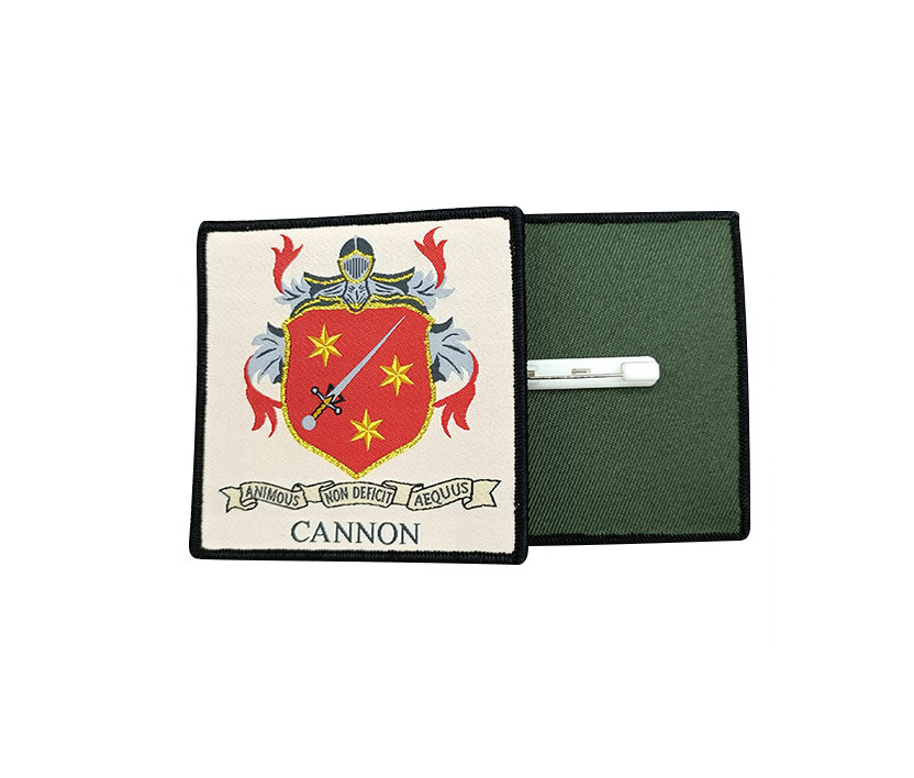 Factory Custom Brand Logo Woven Embroidery Patch--YL-WL0028