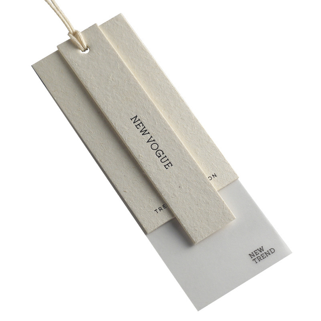 Factory Price Custom Color & Size Hang Tags Embossed High-End Hang Tags for Clothes