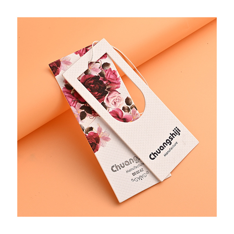 Garment Swing Tags Factory Professional Manufacture Luxury Brand Logo Custom Fashion Hang Tag for Clothing