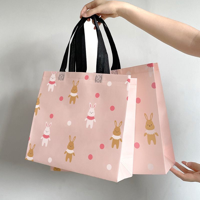 Custom Printing Recycled Non-woven Gift Shopping Bags- YL-FP0005