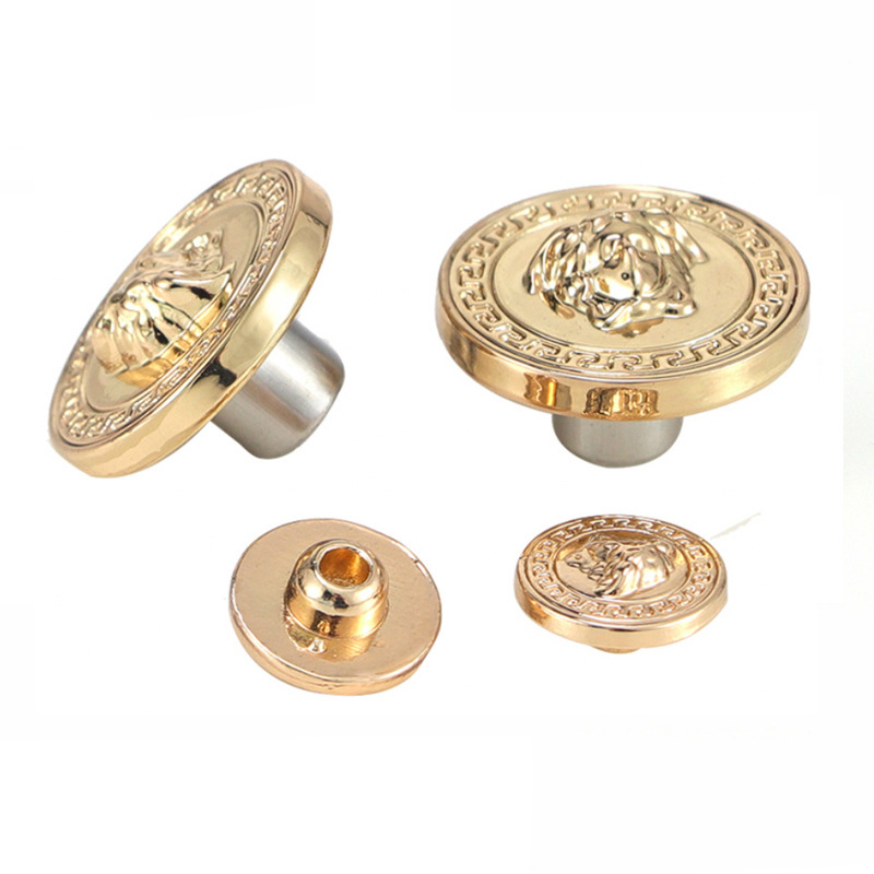 Custom Logo Different Designs Rivet Metal Jeans Buttons--YL-ACC0009