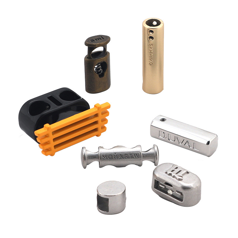 Spring Three Custom End Stopper Metal Cord Lock--YL-ACC0017