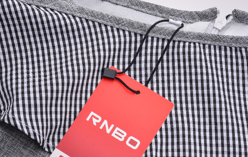 Foil Embossed Logo Garment Hang Tag String- YL-HT0009