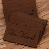 Fashion Full Embroidery Leather Patch Badge --LPAT0019