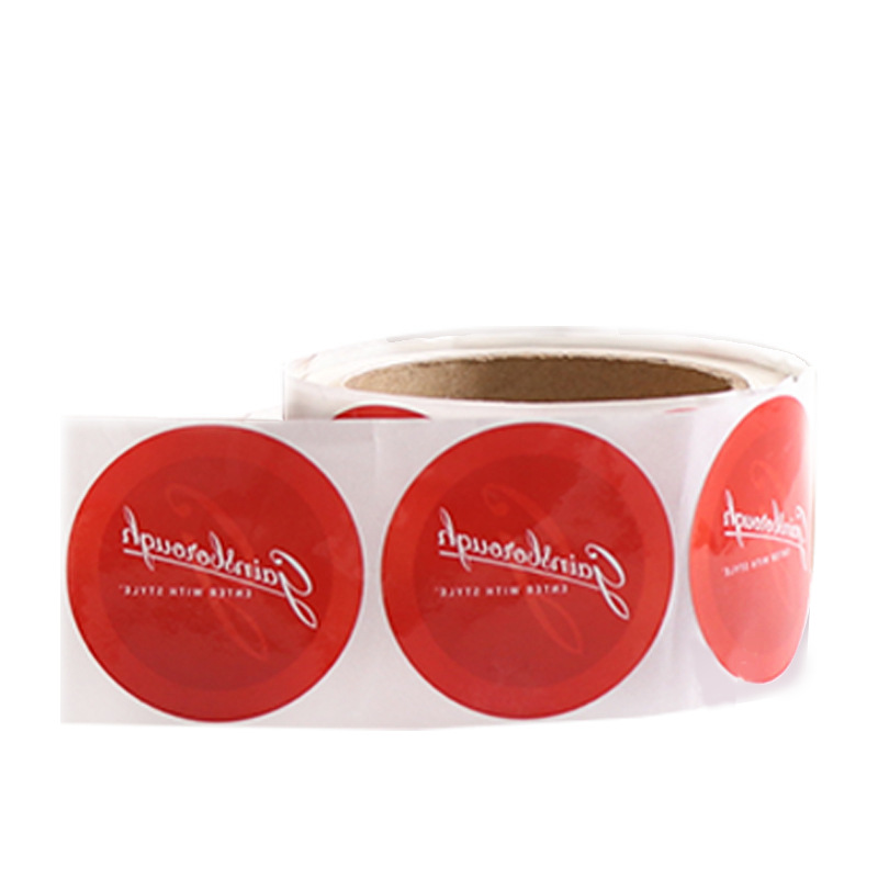 Self Adhesive Vinyl Round Waterproof Sticker -YL-PL0006