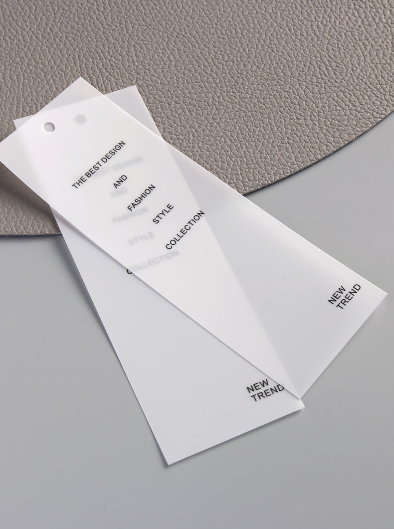 Custom paper hang tags with string YL-HT0004-SS