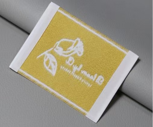 Woven hem label tags for clothing - YL-WL0004